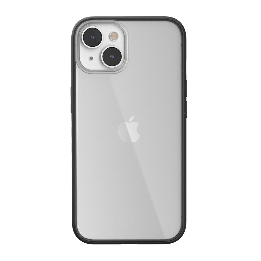 Capa Woodcessories Clear Case Black/Biomaterial Para IPhone 13 / 14