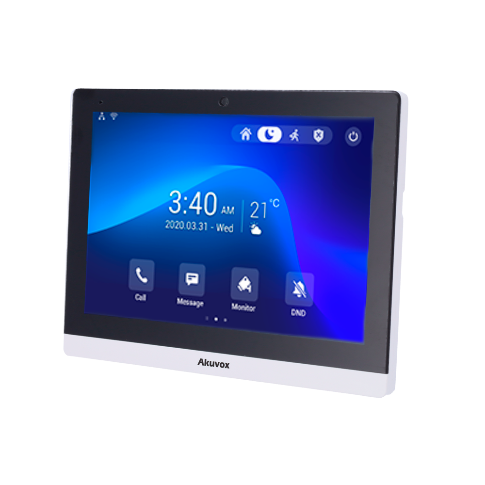 Monitor Android 9.0 Para Videoporteiro Akuvox AK-C319W